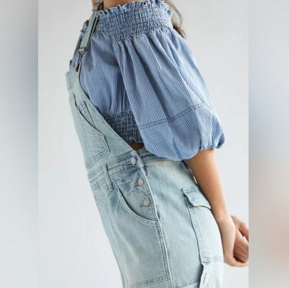 Pilcro The Lex Denim Overalls - Picture 4 of 10